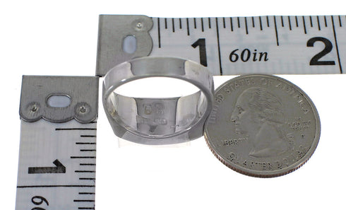 Turquoise Authentic Sterling Silver Southwestern Ring Size 5-1/4 QX86409