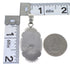 Southwest Genuine Sterling Silver And Multicolor Inlay Pendant VX64490