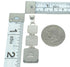 Genuine Sterling Silver Turquoise Pendant MX65245