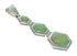Southwest Turquoise Inlay Authentic Sterling Silver Jewelry Pendant MX65255