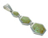 Turquoise Inlay Authentic Sterling Silver Southwest Jewelry Pendant MX65260
