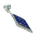 Silver Southwest Lapis Pendant MX64139