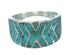 Sterling Silver Turquoise Southwestern Ring Size 6-1/4 YX79210