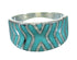Turquoise And Silver Southwestern Ring Size 5-1/4 YX79238