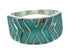 Southwest Turquoise Sterling Silver Ring Size 7-1/2 YX79257
