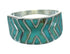 Southwest Turquoise Silver Ring Size 5-1/4 YX79249