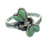 Turquoise Silver Dragonfly Ring Size 7-3/4 AX79456