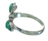 Turquoise Inlay Silver Southwestern Dragonfly Ring Size 7-3/4 AX79500
