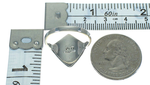 Silver Turquoise Southwest Ring Size 5-3/4 YX69809