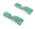 Southwest Sterling Silver Turquoise Post Dangle Earrings VX64241