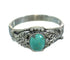 Silver And Turquoise Southwestern Ring Size 5-3/4 YX81112
