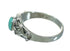 Silver And Turquoise Southwest Ring Size 5-1/4 YX81110