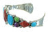 Southwest Genuine Sterling Silver And Multicolor Bracelet VX65013
