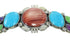 Southwest Genuine Sterling Silver And Multicolor Bracelet VX65013