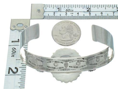 Multicolor And Southwest Genuine Sterling Silver Cuff Bracelet VX65066