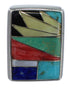 Multicolor Silver Ring Size 8 YX77482