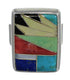 Multicolor And Genuine Sterling Silver Ring Size 7 YX77494