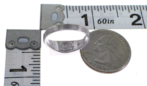 Sterling Silver Multicolor Inlay Southwestern Ring Size 4-3/4 QX77953