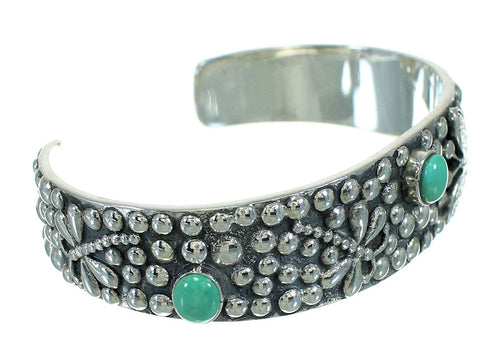 Authentic Sterling Silver Turquoise Dragonfly Butterfly Bracelet Jewelry VX65199