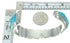 Sterling Silver Turquoise Inlay Cuff Bracelet VX65395