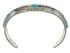 Southwestern Silver Multicolor Cuff Bracelet AX78121