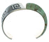 Turquoise Southwest Silver Water Wave Cuff Bracelet AX77960