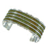 Turquoise Genuine Sterling Silver Southwestern Jewelry Cuff Bracelet AX77986