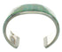 Southwestern Turquoise Inlay Silver Cuff Bracelet AX78007