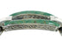 Turquoise Inlay Genuine Sterling Silver Cuff Bracelet AX78012