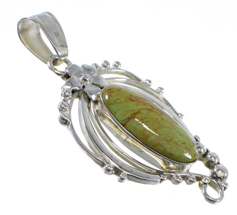 Turquoise Slide Pendant Southwestern Jewelry BW74968