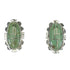 Southwestern Turquoise Inlay Silver Post Earrings AX67759