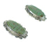 Southwestern Turquoise Inlay Silver Post Earrings AX67759