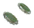 Southwest Turquoise Inlay Silver Post Earrings AX67760
