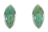 Silver Southwestern Turquoise Inlay Jewelry Post Earrings AX67771