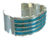 Turquoise Sterling Silver Southwest Cuff Bracelet AX78217