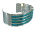 Turquoise Sterling Silver Southwestern Cuff Bracelet AX78218