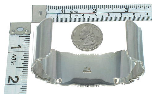 Turquoise Sterling Silver Southwestern Cuff Bracelet AX78218