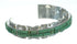 Turquoise Inlay Sterling Silver Southwestern Cuff Bracelet AX78275