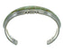 Turquoise Authentic Sterling Silver Cuff Bracelet AX78295