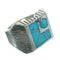 Turquoise And Sterling Silver Southwest Ring Size 6-1/2 YX69377