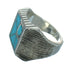 Turquoise And Sterling Silver Southwest Ring Size 6-1/2 YX69377
