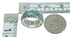 Southwest Sterling Silver Water Wave Turquoise Ring Size 6-1/4 RX68961