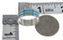 Sterling Silver Turquoise Inlay Ring Size 4-3/4 QX69045