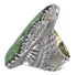 Turquoise Southwest Silver Ring Size 5 QX74901