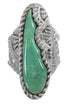 Turquoise Southwest Sterling Silver Ring Size 5-1/4 QX74903