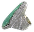 Turquoise Southwest Sterling Silver Ring Size 5-1/4 QX74903