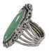 Turquoise And Silver Southwest Ring Size 4-1/2 QX74979