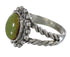 Southwestern Jewelry And Silver Turquoise Ring Size 7-3/4 QX75123