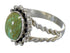 Southwest Jewelry And Authentic Sterling Silver Turquoise Ring Size 4-1/2 QX75130