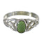 Sterling Silver Southwestern Turquoise Ring Size 5-3/4 QX74871